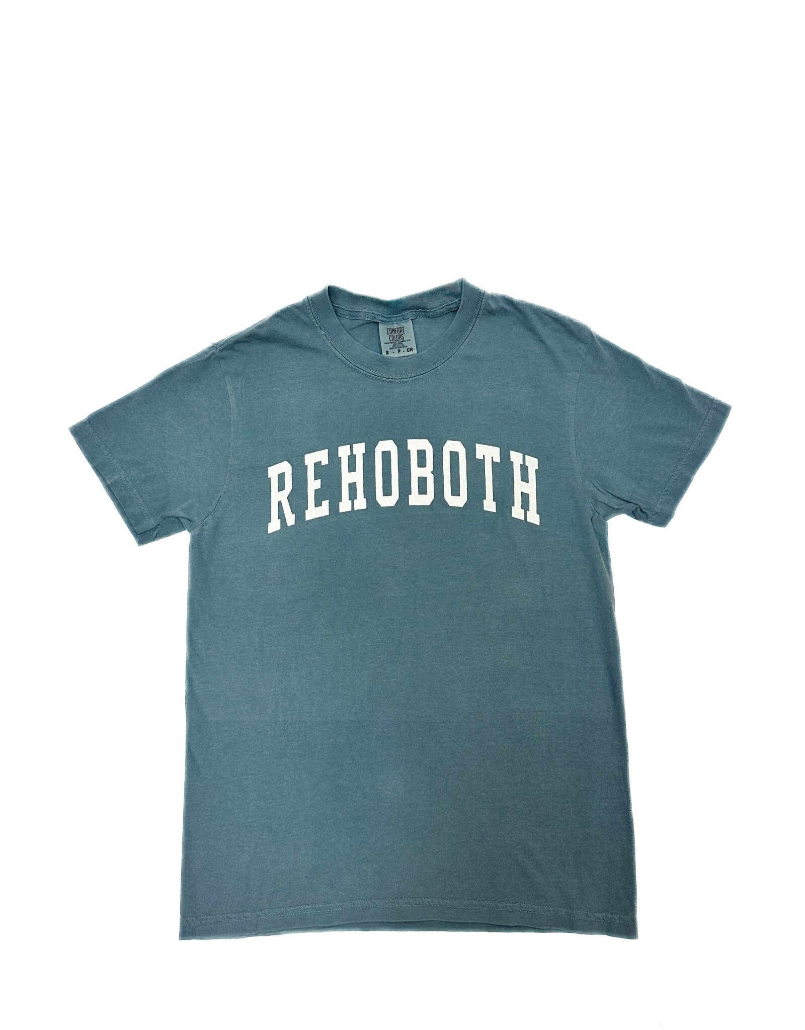 REHOBOTH LIFESTYLE CLASSIC ICE BLUE ARCH SS TEE