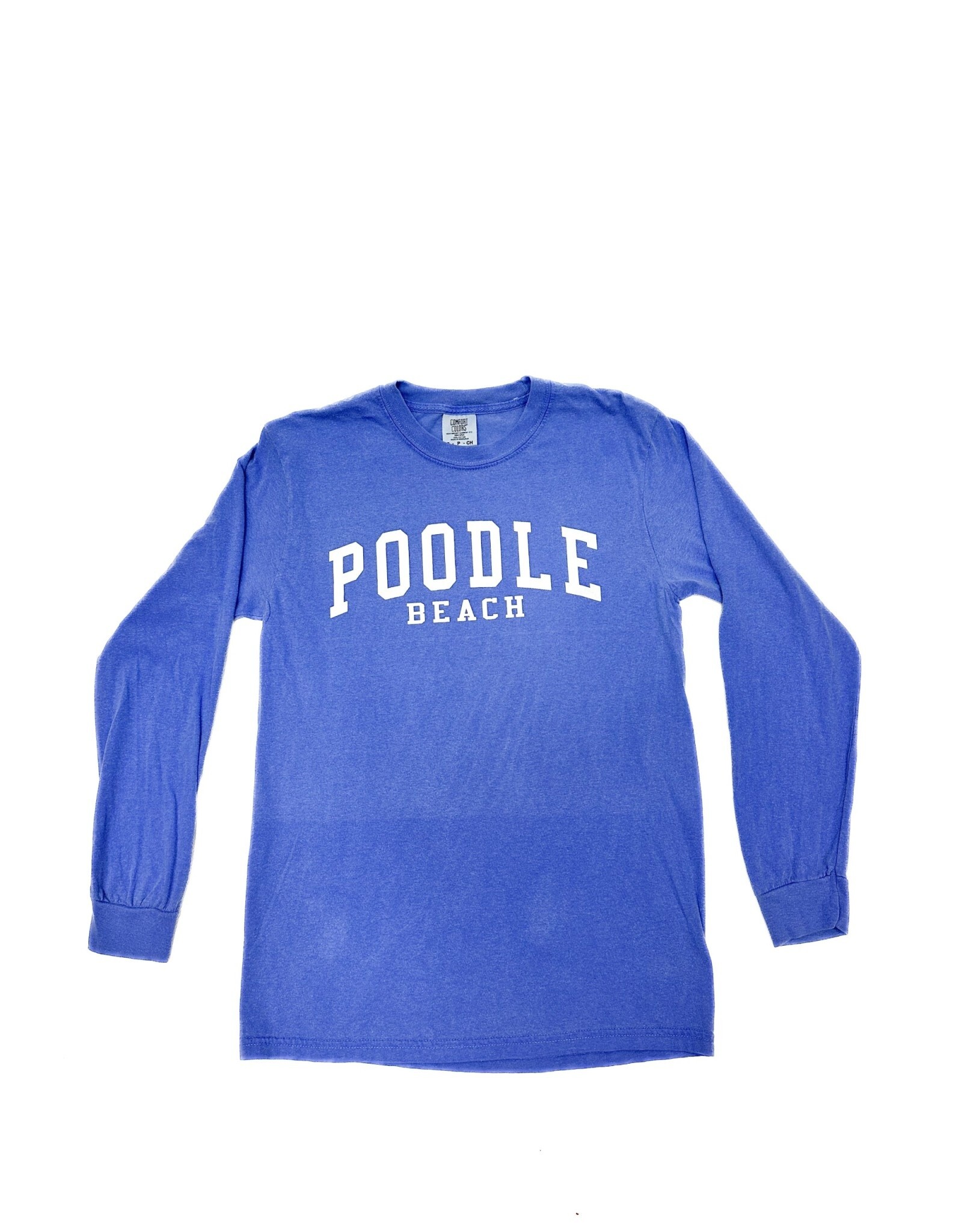 REHOBOTH LIFESTYLE CLASSIC POODLE BEACH LS TEE