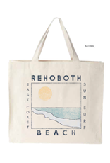TECHSTYLES WARREN SURF CANVAS TOTE
