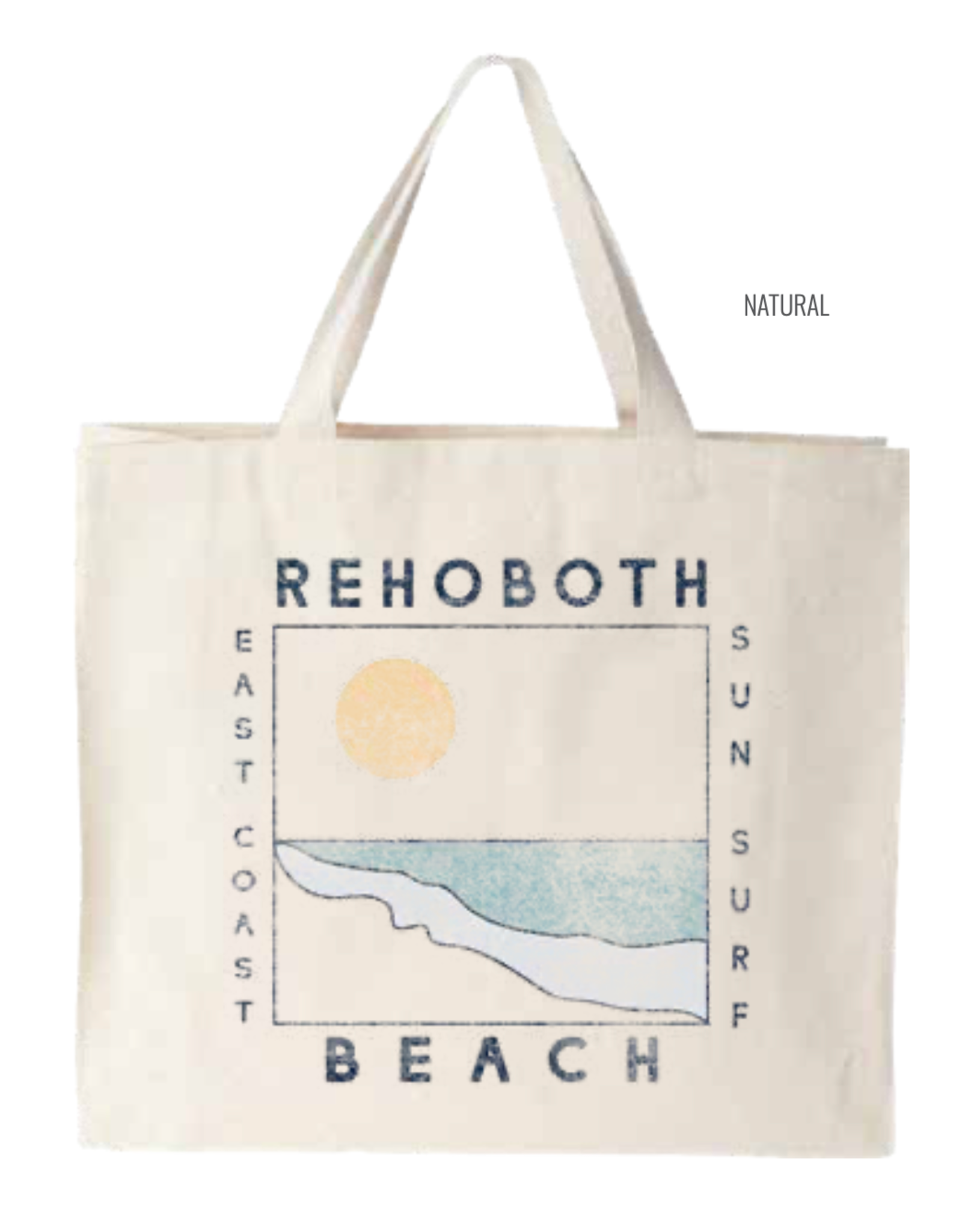 TECHSTYLES WARREN SURF CANVAS TOTE