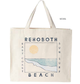 TECHSTYLES WARREN SURF CANVAS TOTE