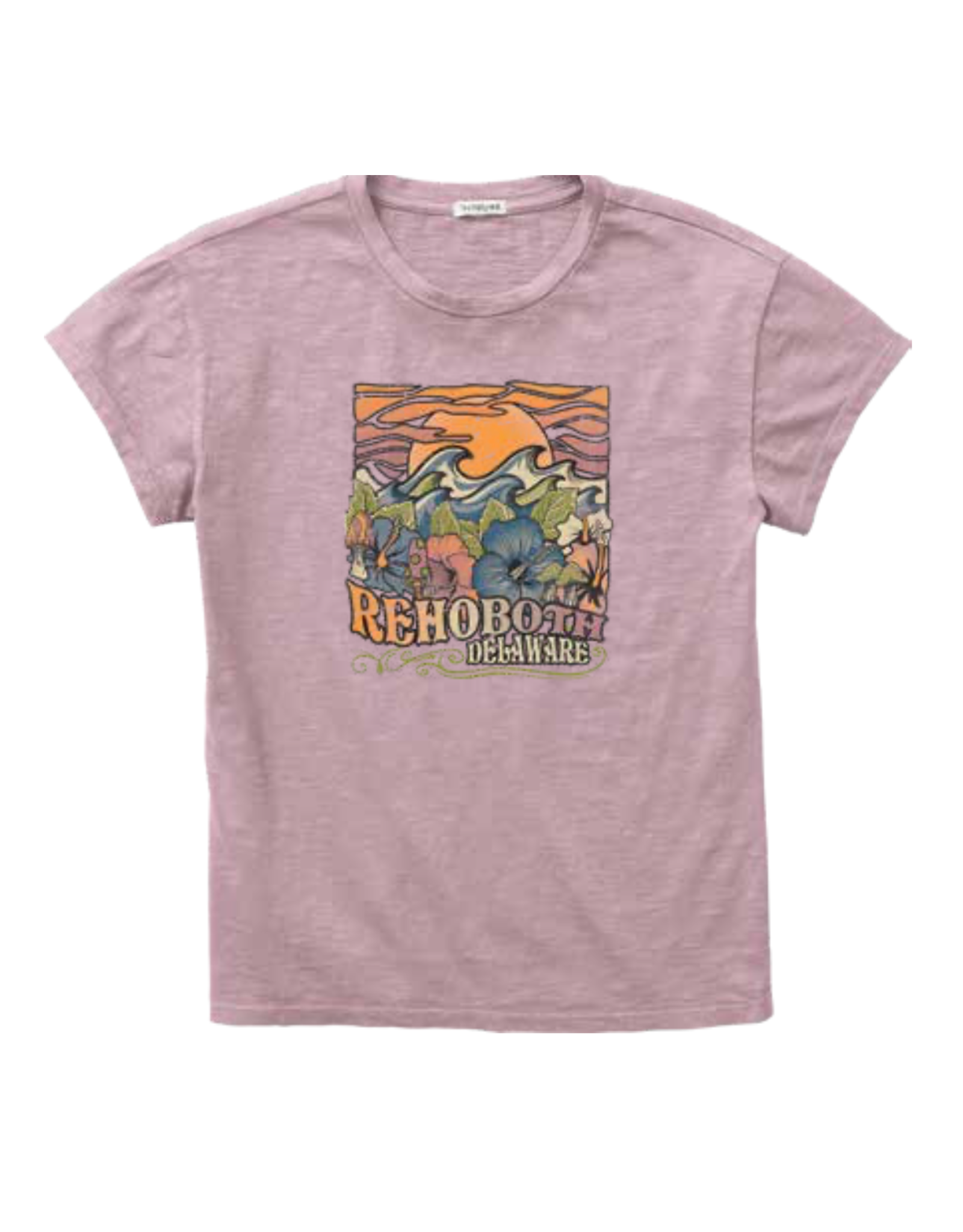 TECHSTYLES PIGMENT DYED FANTASY LAND CREW SS TEE