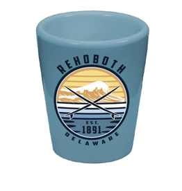 TECHSTYLES CERAMIC 1.5 OZ SHOT GLASS LILO BOARDS