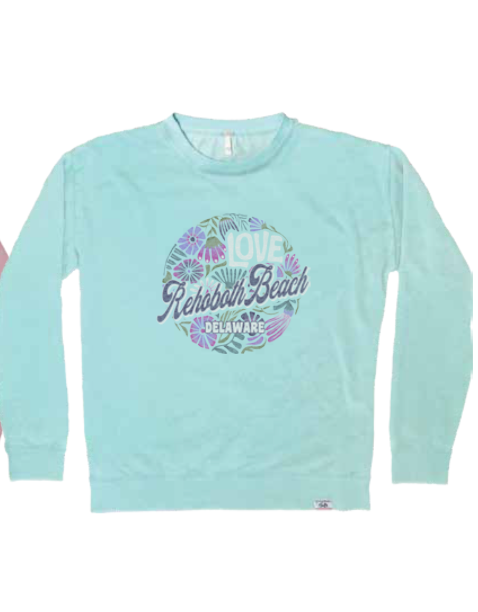 TECHSTYLES WOMENS WEATHERED OPULENT CREWNECK