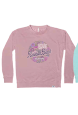 TECHSTYLES WOMENS WEATHERED OPULENT CREWNECK