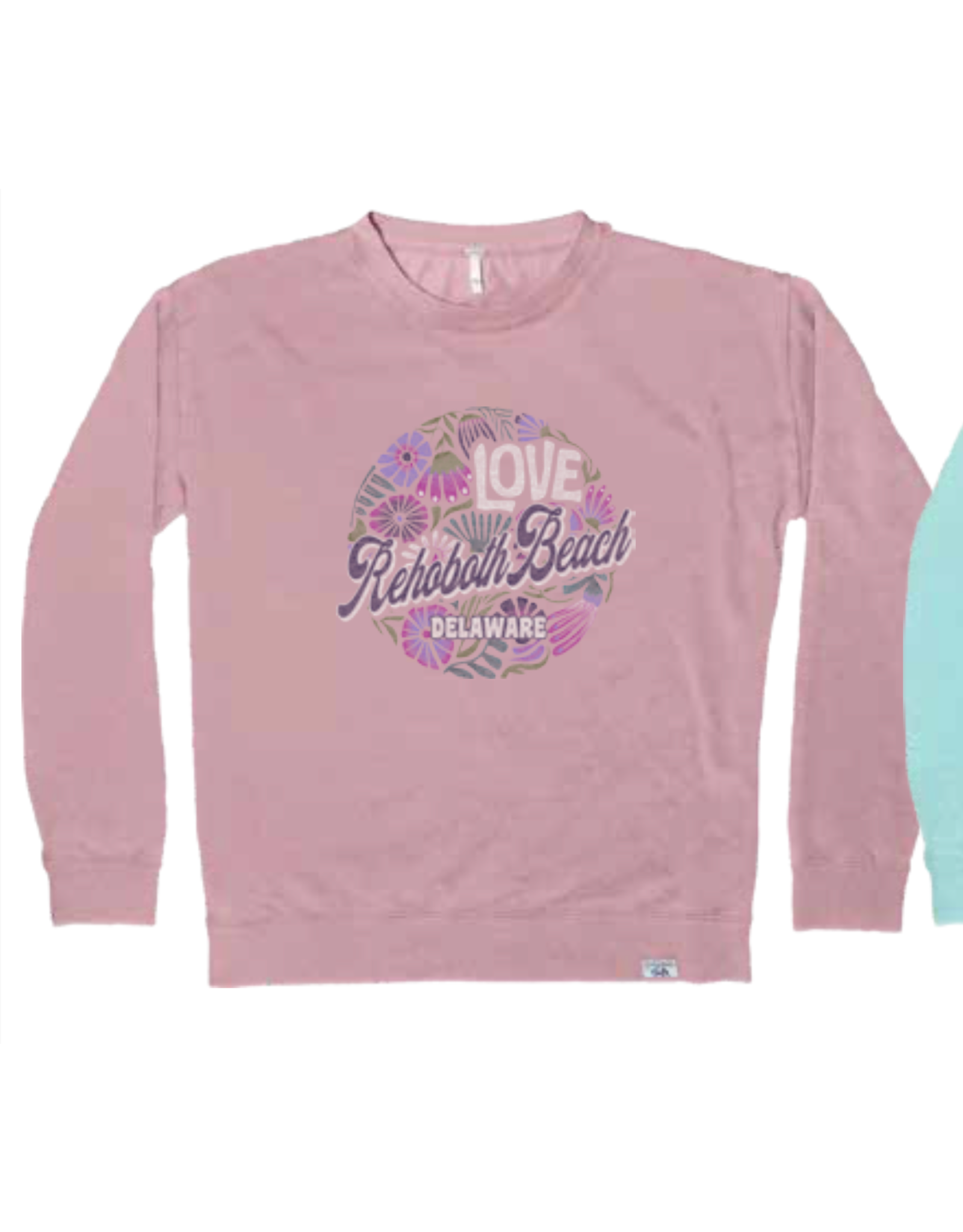 TECHSTYLES WOMENS WEATHERED OPULENT CREWNECK