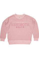 BLUE 84 REVERSE TERRY EMBROIDERED CREWNECK