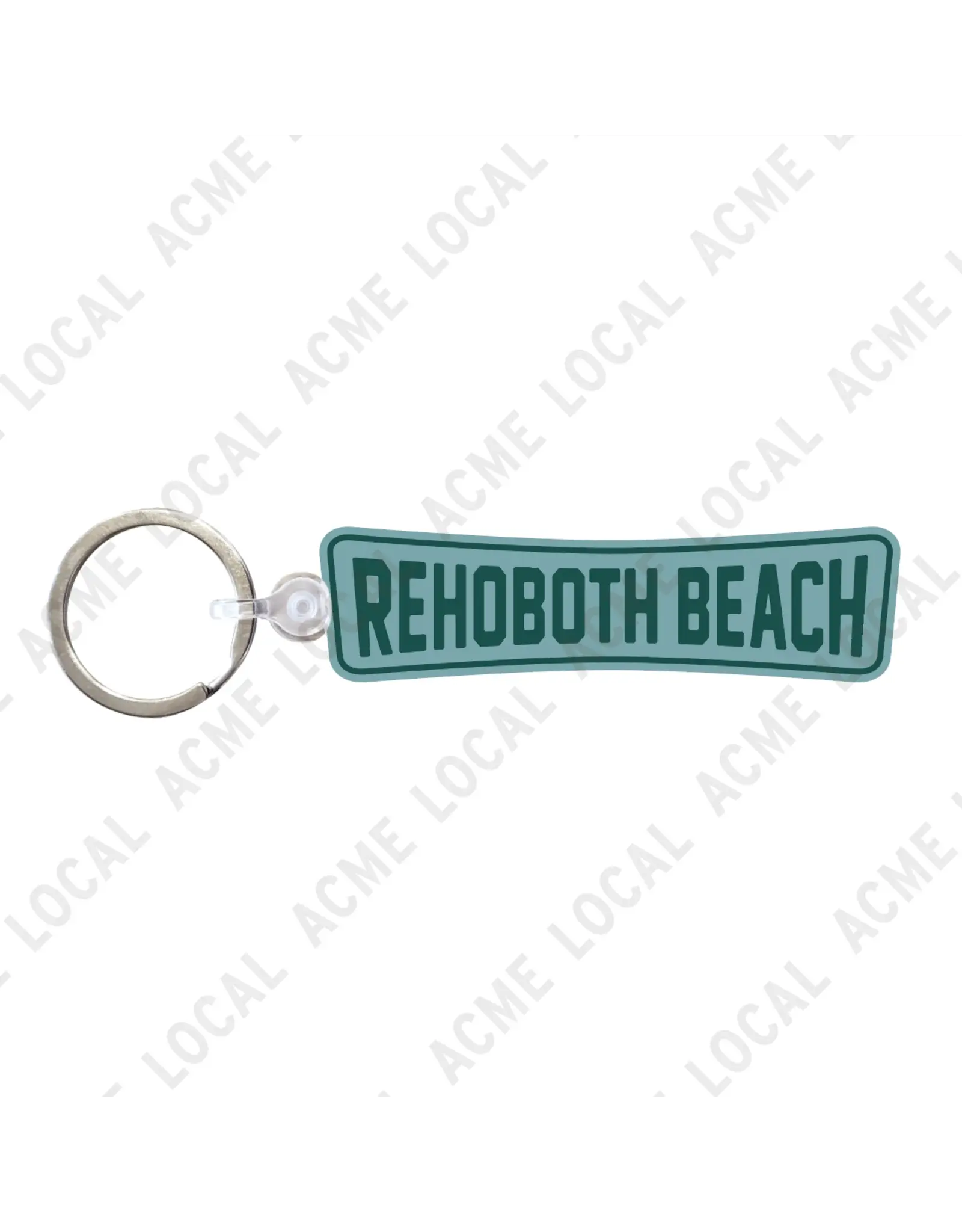 ACME LOCAL ACRYLIC KEYCHAIN RETRO BANNER