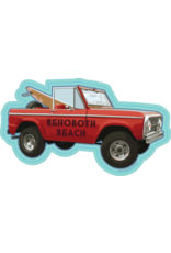 STEAMBOAT STICKERS ACRYLIC MAGNET SURF ROVER
