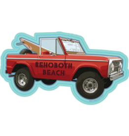 STEAMBOAT STICKERS ACRYLIC MAGNET SURF ROVER