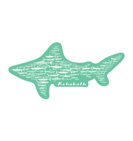 BLUE 84 ACRYLIC MAGNET MIZZLE SHARK