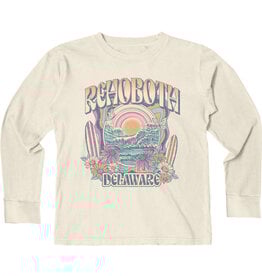 BLUE 84 YOUTH SLANTLER WAVES LS TEE