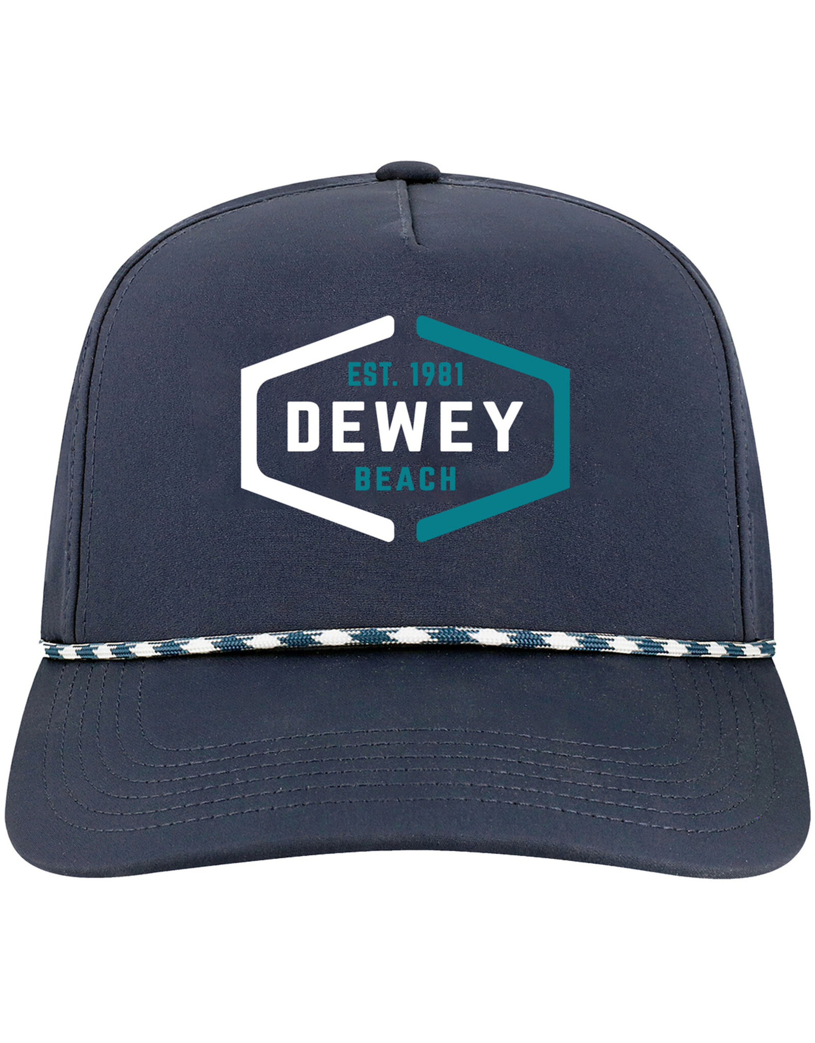 LEGACY ATHLETICS DEWEY LEGACY CADDY ROPE HAT NAVY DIVIDE