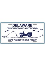 STEAMBOAT STICKERS BEACH STICKER DELAWARE SURF TAG