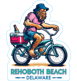 STEAMBOAT STICKERS ACRYLIC MAGNET SASQUATCH CRUISER