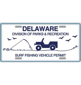 STEAMBOAT STICKERS ACRYLIC MAGNET DELAWARE SURF TAG