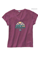 TECHSTYLES PIGMENT DYED FURTHER GULLS VNECK SS TEE