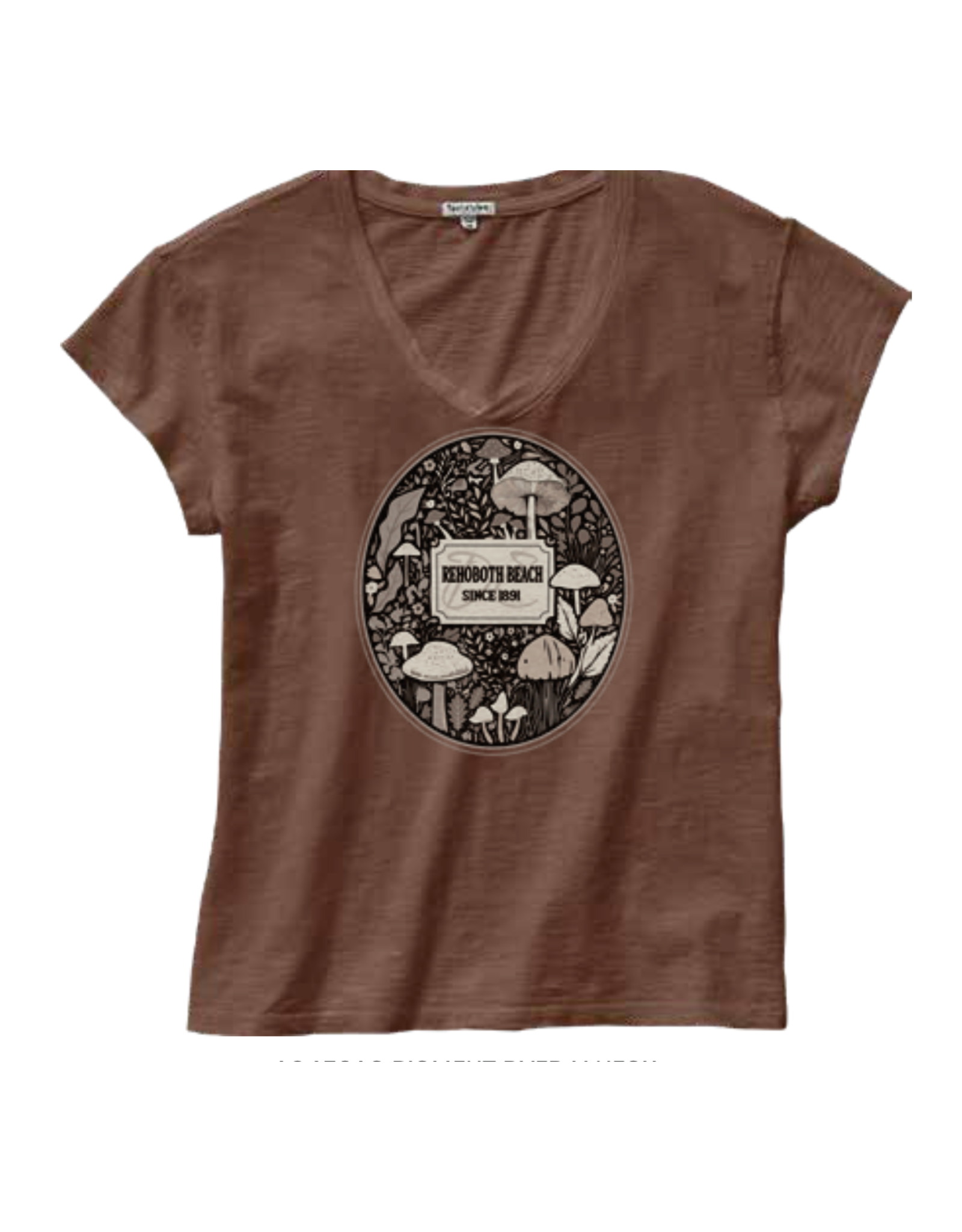 TECHSTYLES PIGMENT DYED FUN GUYS VNECK SS TEE