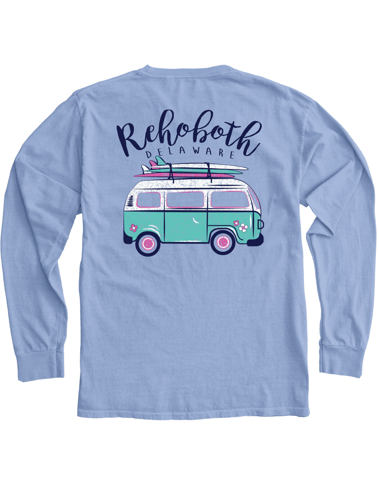 BLUE 84 AMERIGO SURF VAN LS TEE