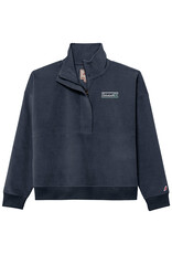 LEAGUE WOMENS CORDED CROP 1/2 ZIP