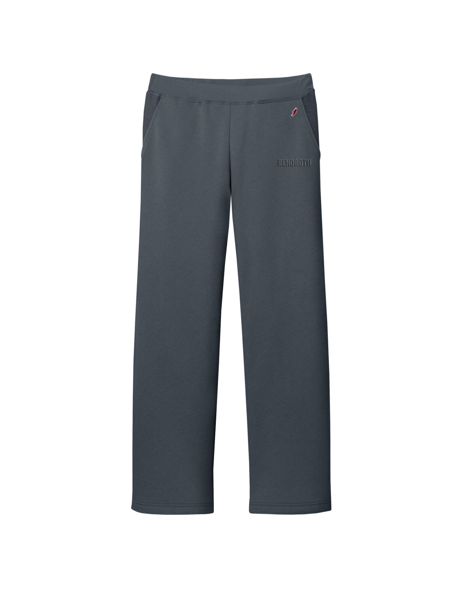 LEAGUE LEAGUE REVERSE EMBOSSED WIDE LEG PANT