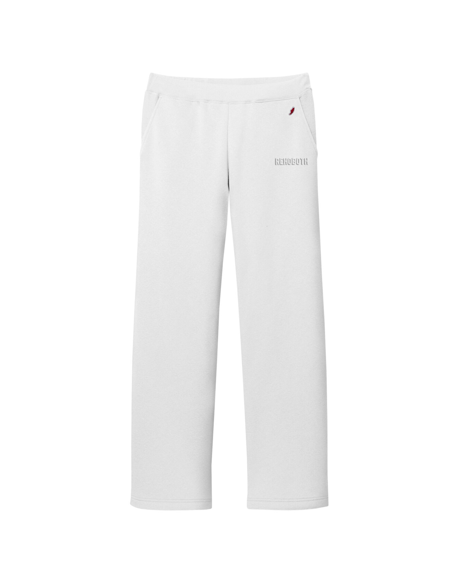 LEAGUE LEAGUE REVERSE EMBOSSED WIDE LEG PANT