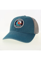 LEGACY ATHLETICS LEWES LEGACY DASHBOARD TRUCKER HAT MARINE SPLASH