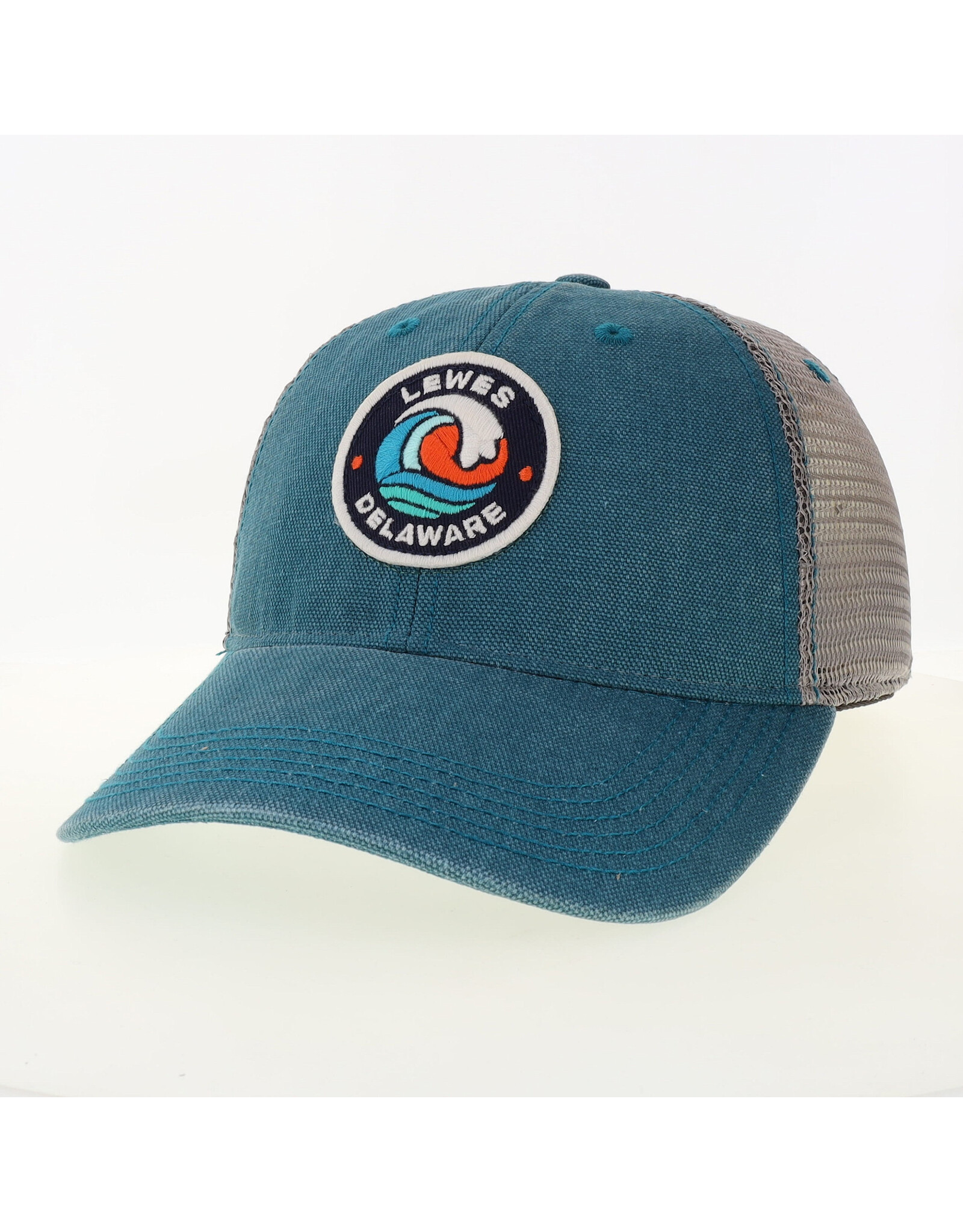LEGACY ATHLETICS LEWES LEGACY DASHBOARD TRUCKER HAT MARINE SPLASH
