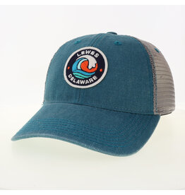 LEGACY ATHLETICS LEWES LEGACY DASHBOARD TRUCKER HAT MARINE SPLASH
