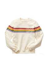 TECHSTYLES WOMENS STRIPED CREWNECK