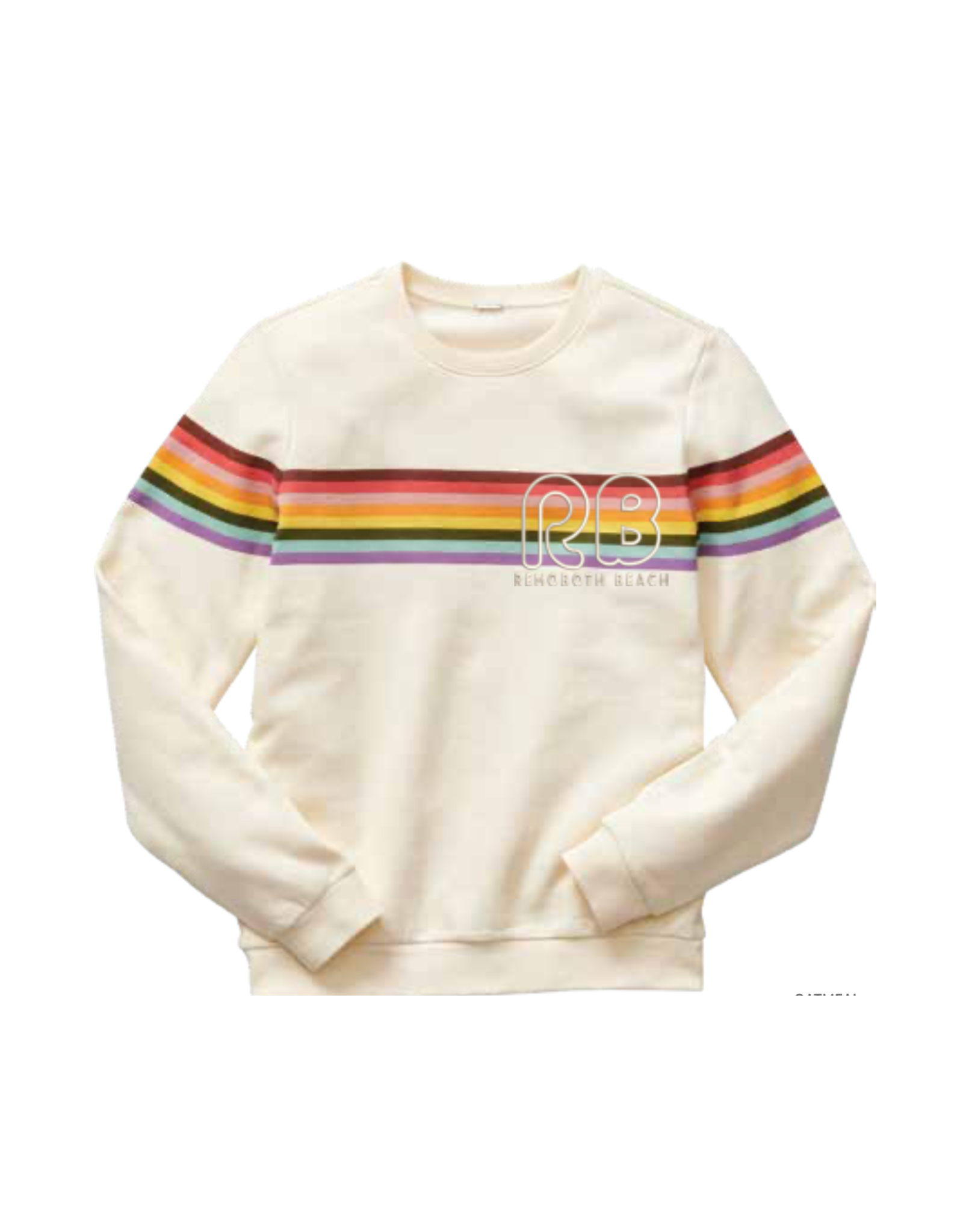 TECHSTYLES WOMENS STRIPED CREWNECK