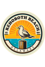 STEAMBOAT STICKERS BEACH STICKER SUNSHINE SEAGULL