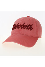 LEGACY ATHLETICS LEGACY TERRA TWILL HAT NANTUCKET RED CHAIN STITCH