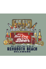 HIGH RANGE DESIGNS BEACH STICKER BAD DAY BEER