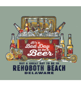 HIGH RANGE DESIGNS BEACH STICKER BAD DAY BEER