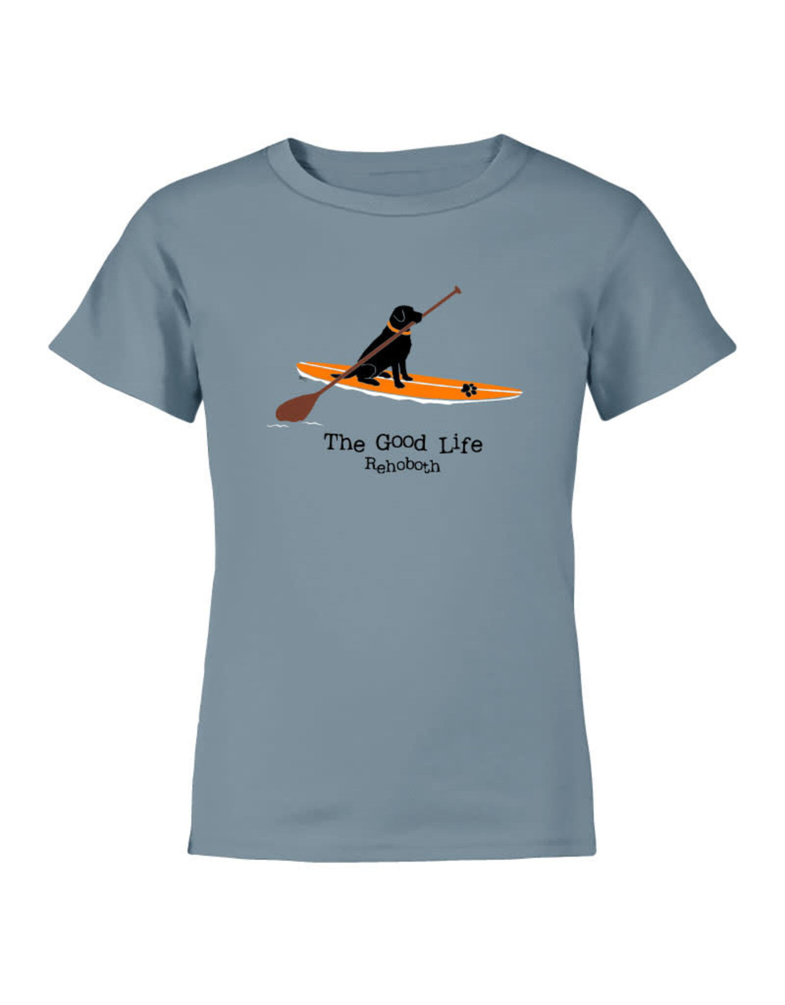 THE GOOD LIFE YOUTH PADDLEBOARD LAB SS TEE