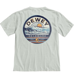 BLUE 84 DEWEY DIVINATION WAVES SS TEE