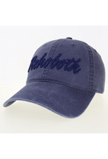 LEGACY ATHLETICS LEGACY TERRA TWILL HAT SLATE BLUE CHAIN STITCH