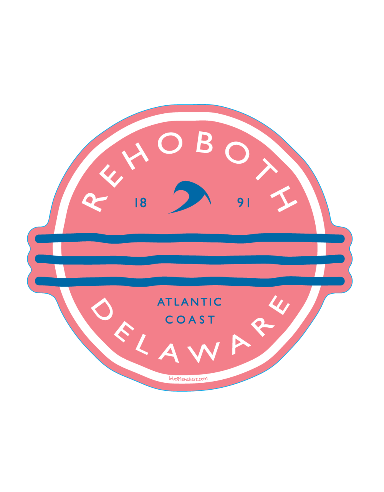 BLUE 84 BEACH STICKER VIVID DREAM WAVE