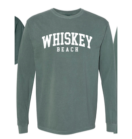 REHOBOTH LIFESTYLE MENS CLASSIC WHISKEY BEACH LS TEE