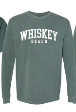 REHOBOTH LIFESTYLE MENS CLASSIC WHISKEY BEACH LS TEE