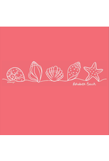 TOMMYS DESIGNS WOMENS SEASHELL PUFF VNECK SS TEE