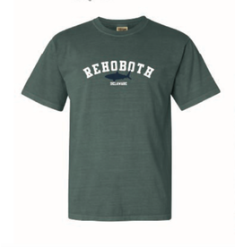 REHOBOTH LIFESTYLE MENS CLASSIC BLUE SPRUCE SHARK SS TEE