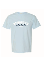 REHOBOTH LIFESTYLE MENS CLASSIC CHAMBRAY WAVE SS TEE