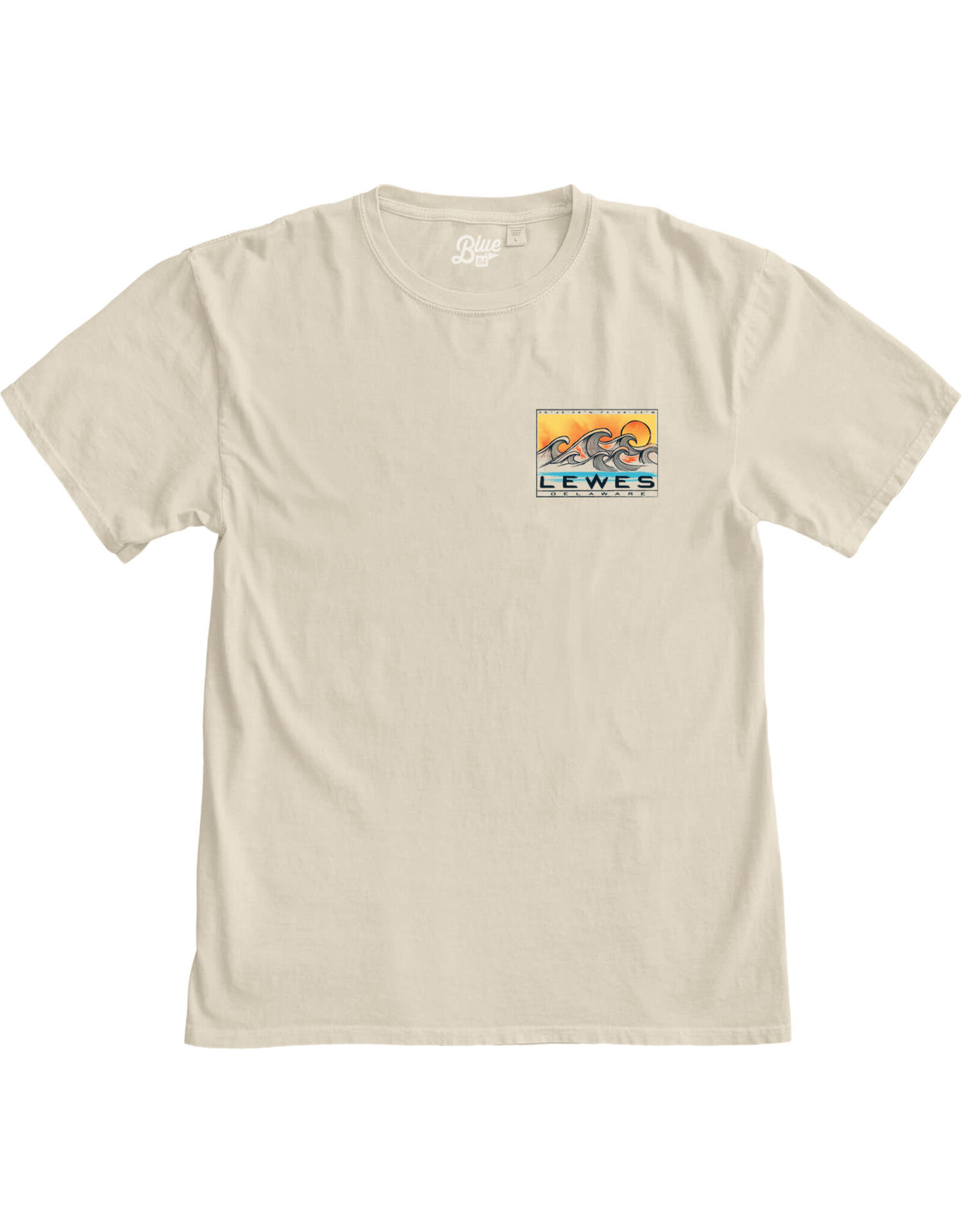 BLUE 84 LEWES LEAGUE OF WAVES SS TEE