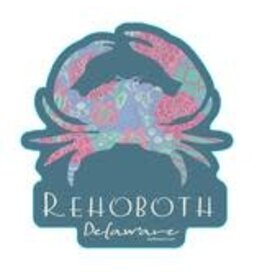 BLUE 84 BEACH STICKER WANDERING CRAB