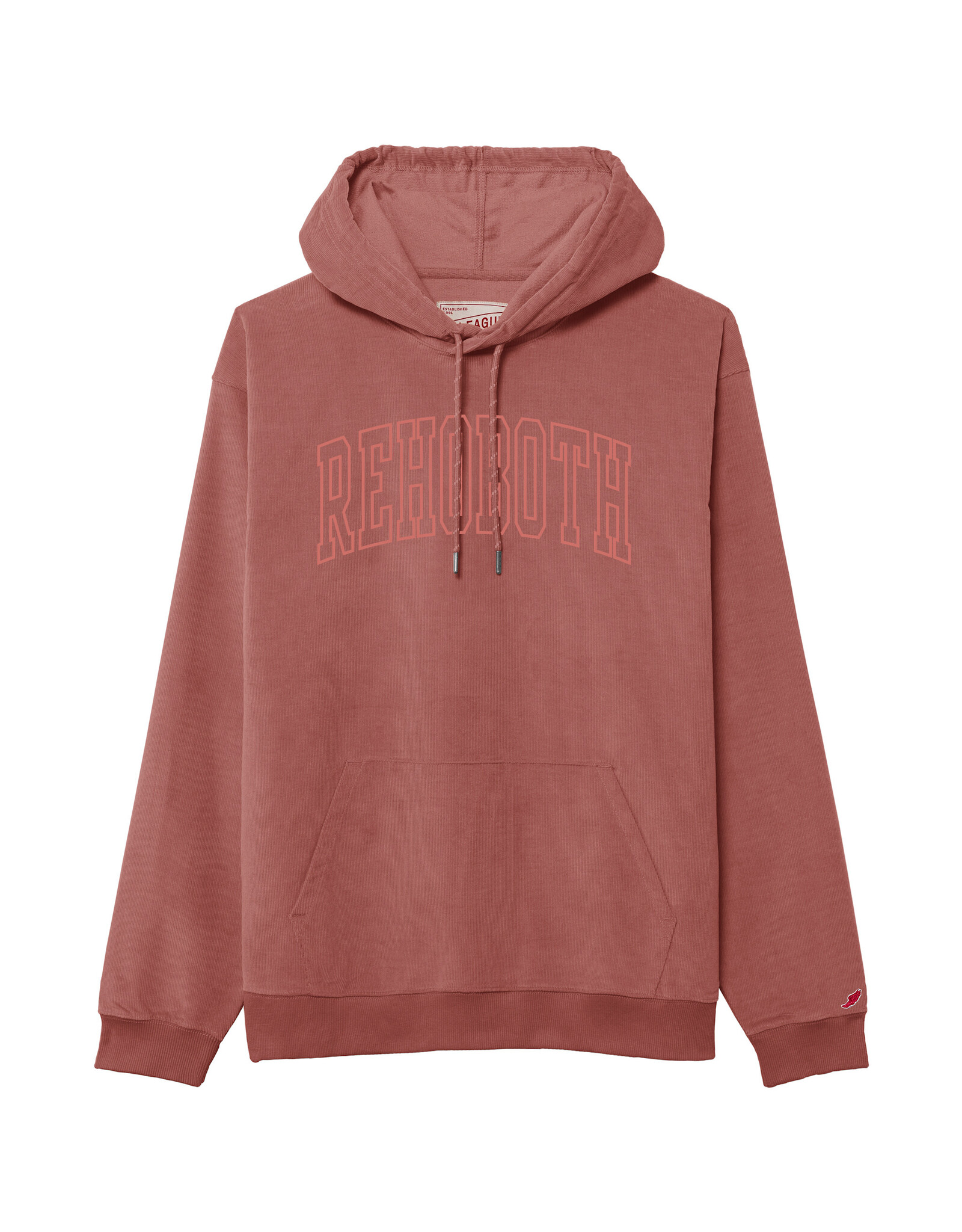 LEAGUE CORD EMBROIDERED HOODIE