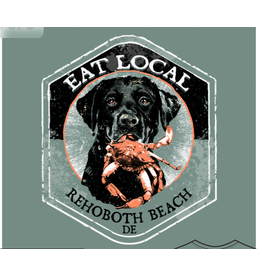 AMERICAN FIDO EAT LOCAL CRABS SS TEE