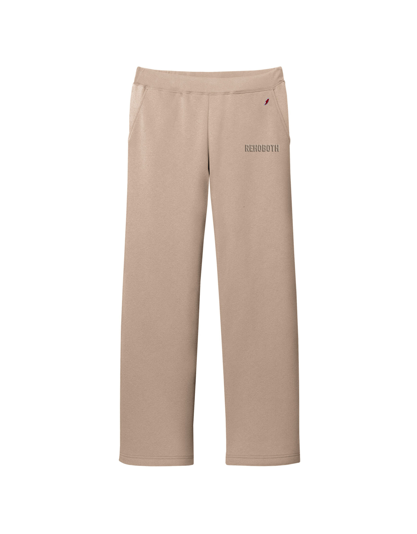 LEAGUE LEAGUE REVERSE EMBOSSED WIDE LEG PANT