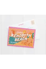 ONDERKAST POSTCARD POOL SCENE